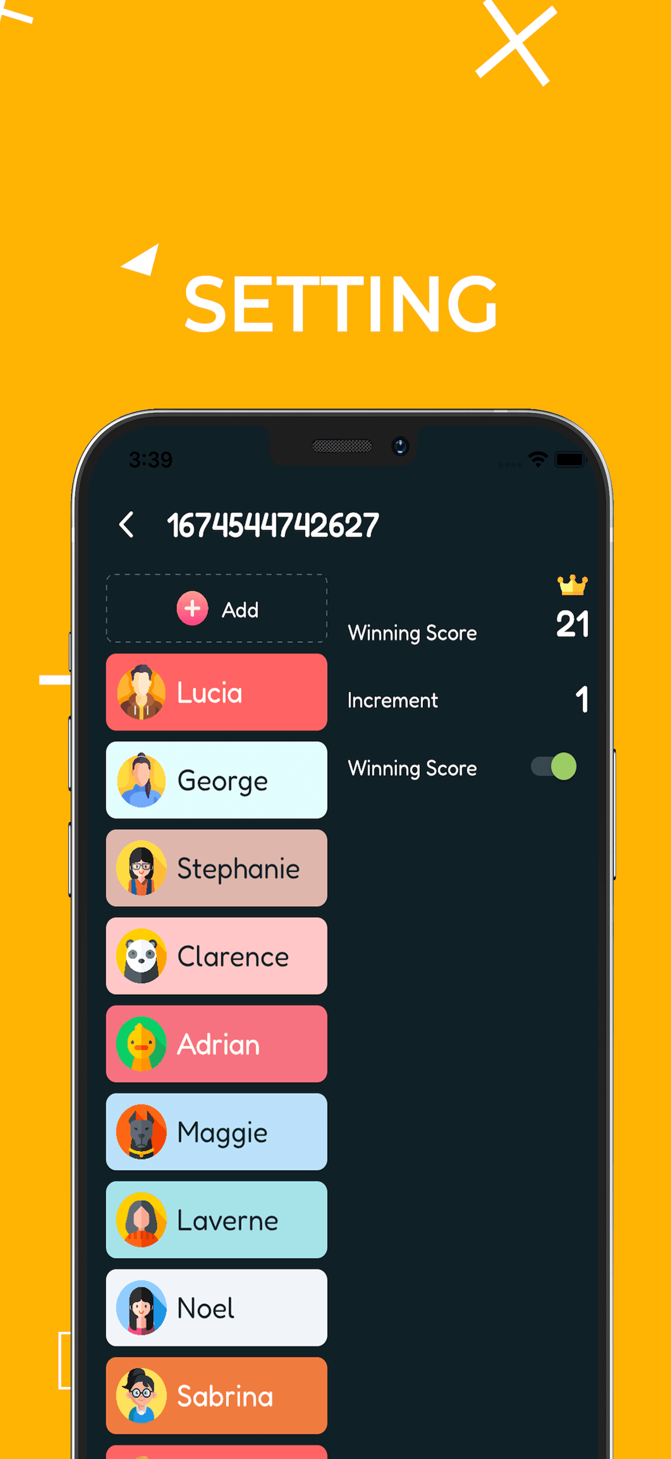 Score Counter Feature